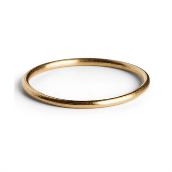 Simple ring i forgyldt sølv af Jane Kønig B1111-G